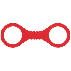 Sex & Mischief Amor Small Silicone Cuffs - Red Small Restraints - BONDAGE - TOYS - Mr and Mrs D's