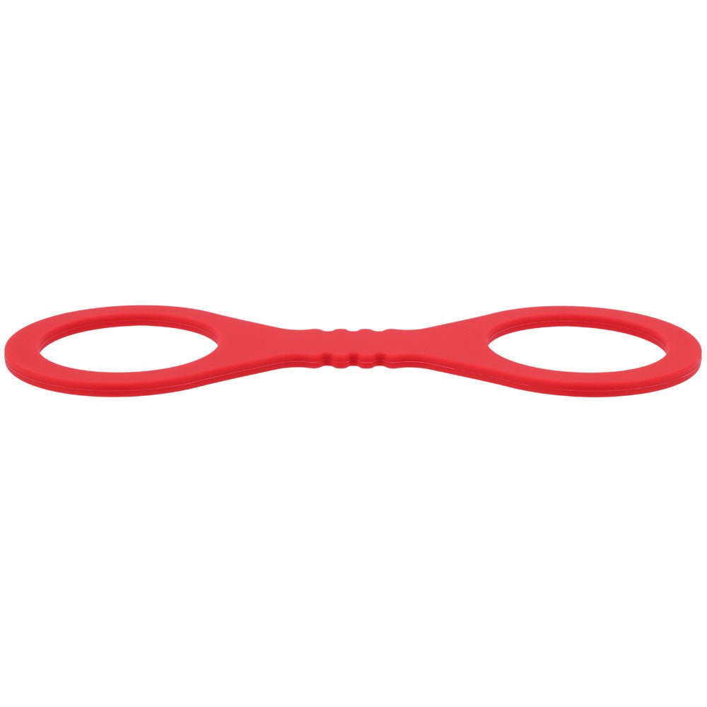 Sex & Mischief Amor Small Silicone Cuffs - Red Small Restraints - BONDAGE - TOYS - Mr and Mrs D's