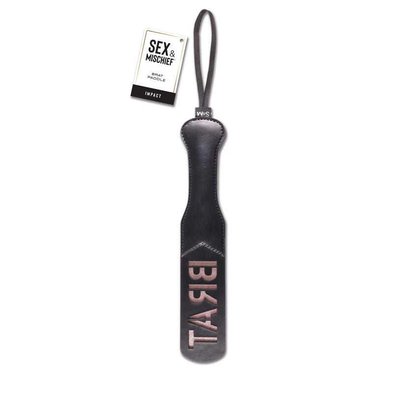 Sex & Mischief Brat Paddle - Mr and Mrs D's