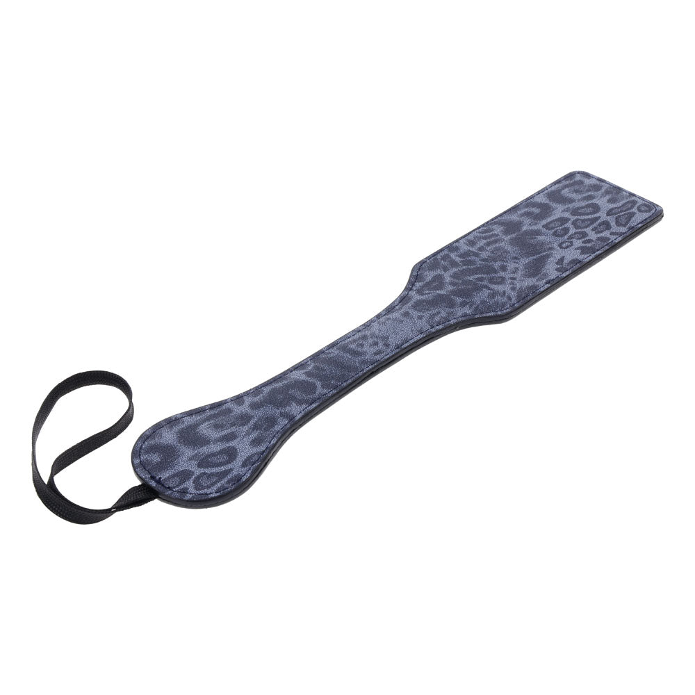 Sex & Mischief Cougar Studded Paddle - Navy Blue Paddle with Gold Studs - BONDAGE - TOYS - Mr and Mrs D's