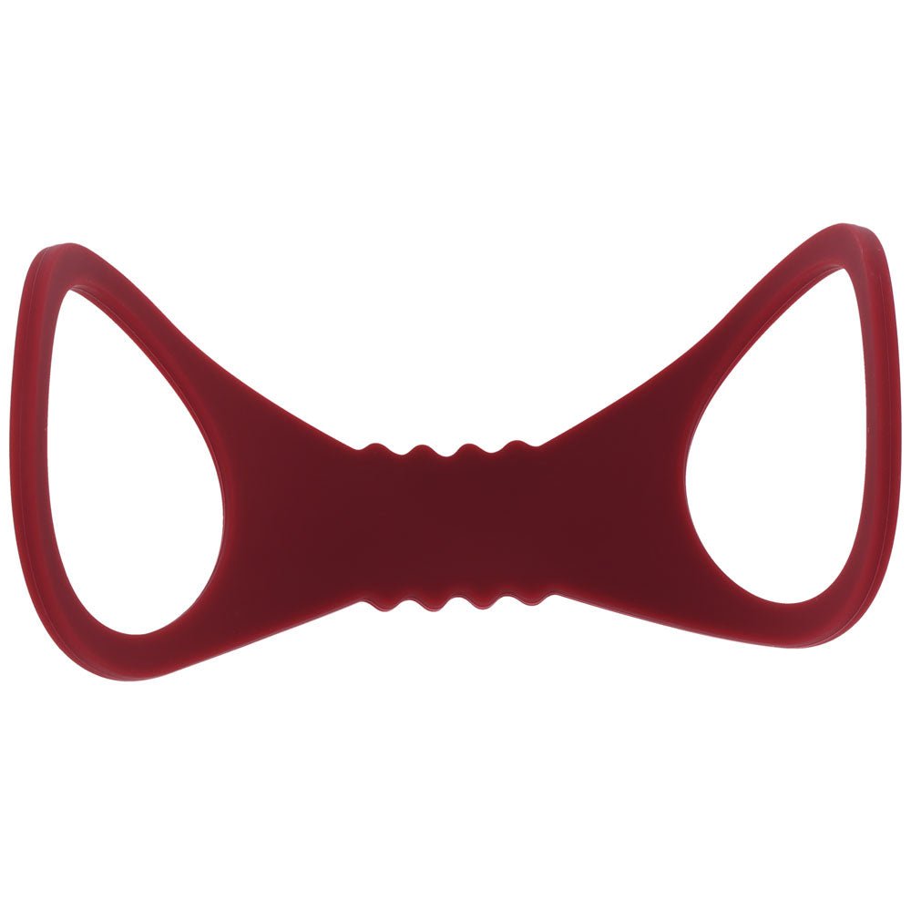 Sex & Mischief Enchanted Large Silicone Cuffs - Burgundy Large Restraints - BONDAGE - TOYS - Mr and Mrs D's