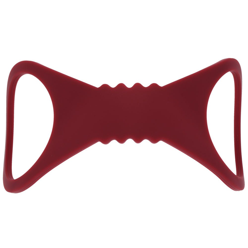 Sex & Mischief Enchanted Large Silicone Cuffs - Burgundy Large Restraints - BONDAGE - TOYS - Mr and Mrs D's