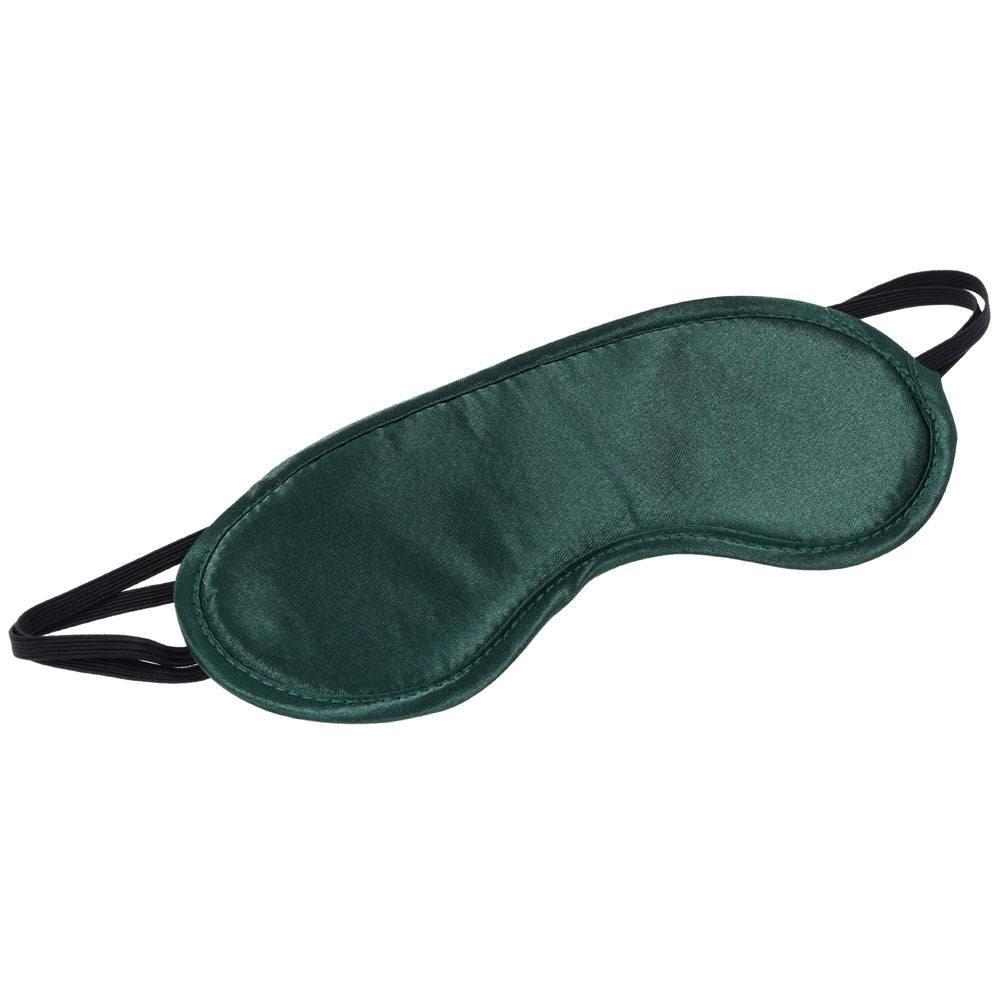Sex & Mischief Indica Blindfold - Green Eye Mask - BONDAGE - TOYS - Mr and Mrs D's