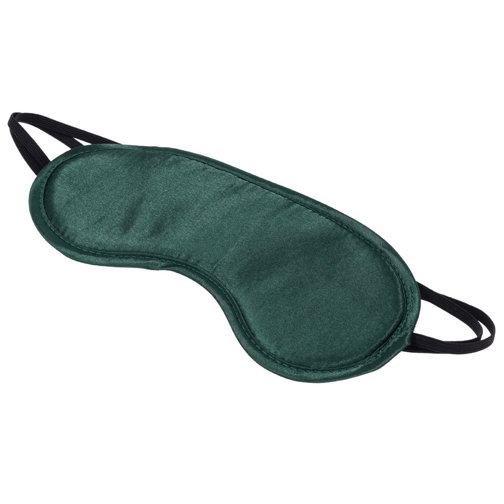 Sex & Mischief Indica Blindfold - Green Eye Mask - BONDAGE - TOYS - Mr and Mrs D's