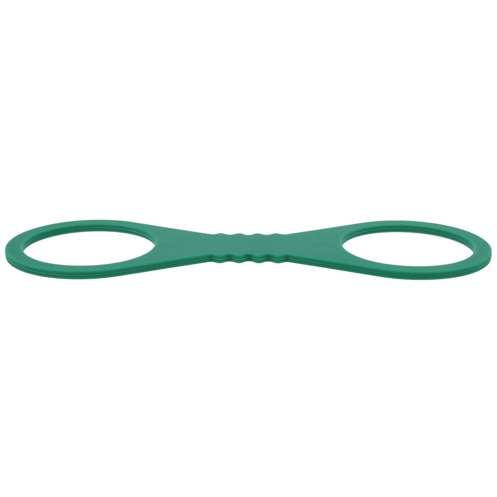 Sex & Mischief Indica Large Silicone Cuffs - Green Large Restraints - BONDAGE - TOYS - Mr and Mrs D's
