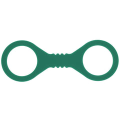 Sex & Mischief Indica Small Silicone Cuffs - Green Small Restraints - BONDAGE - TOYS - Mr and Mrs D's