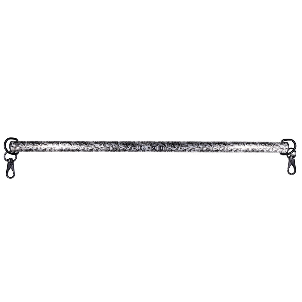 Sex & Mischief Lace Spreader Bar - Aluminium Restraint Bar - BONDAGE - TOYS - Mr and Mrs D's