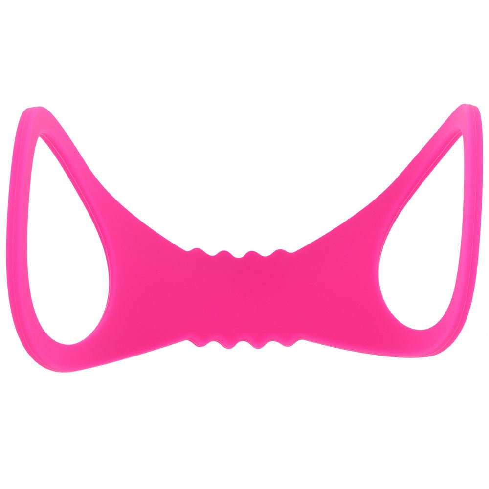 Sex & Mischief Large Hot Pink Silicone Cuffs - Hot Pink Large Restraints - BONDAGE - TOYS - Mr and Mrs D's