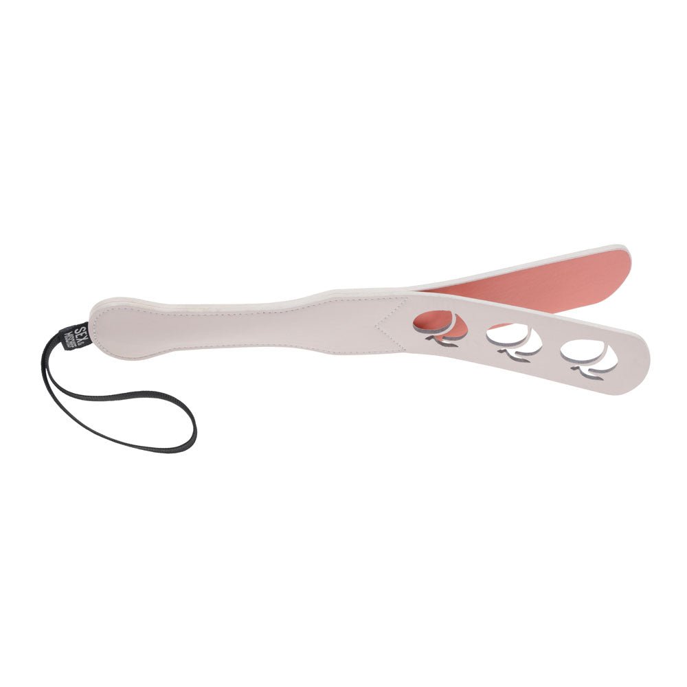 Sex & Mischief Peaches n Creame BDSM Impression Paddle - BONDAGE - TOYS - Mr and Mrs D's