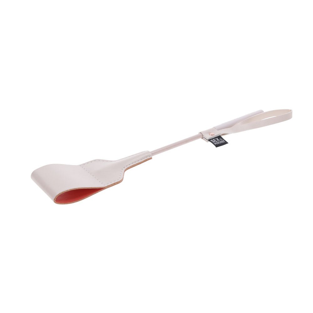 Sex & Mischief Peaches n Creame BDSM Riding Crop - BONDAGE - TOYS - Mr and Mrs D's