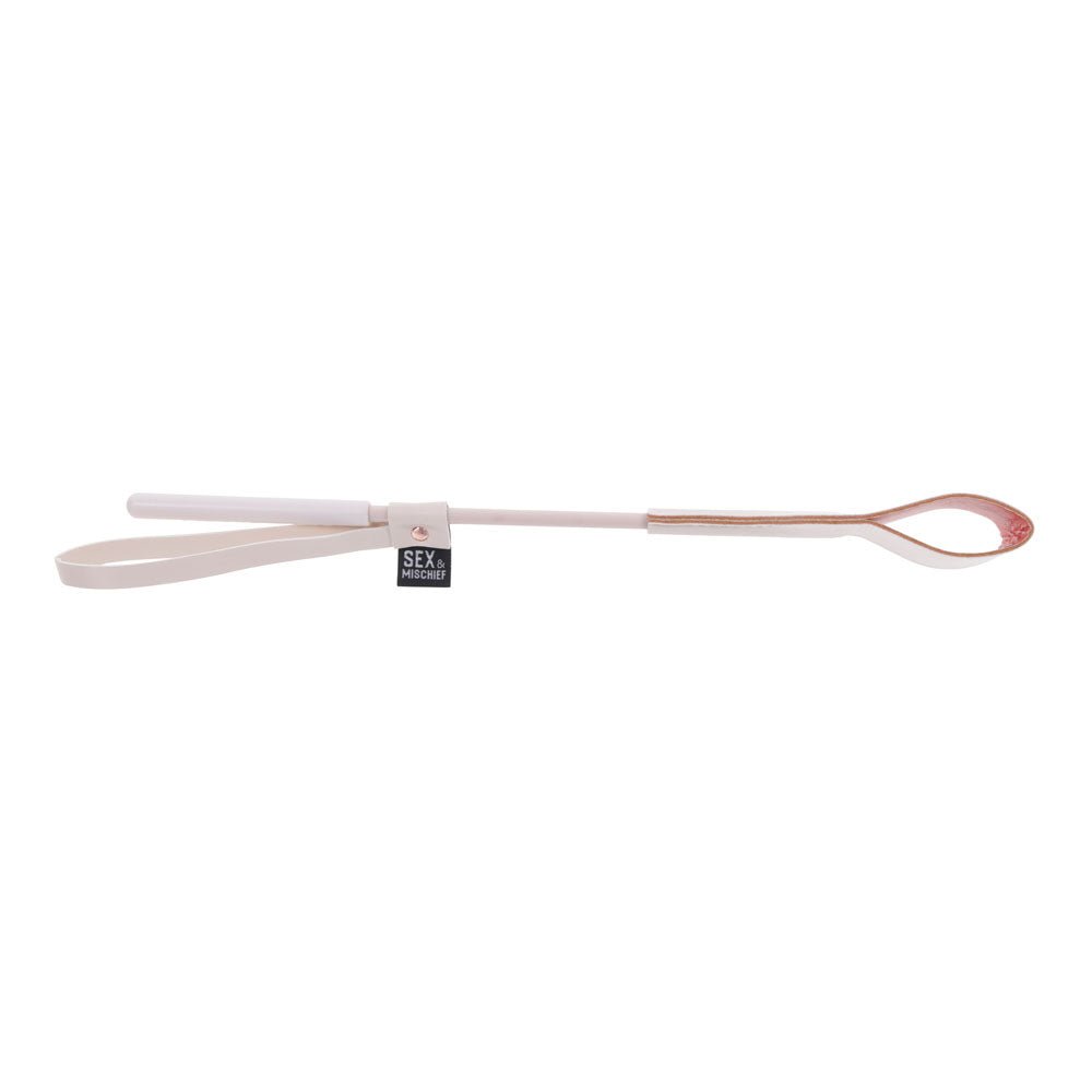 Sex & Mischief Peaches n Creame BDSM Riding Crop - BONDAGE - TOYS - Mr and Mrs D's