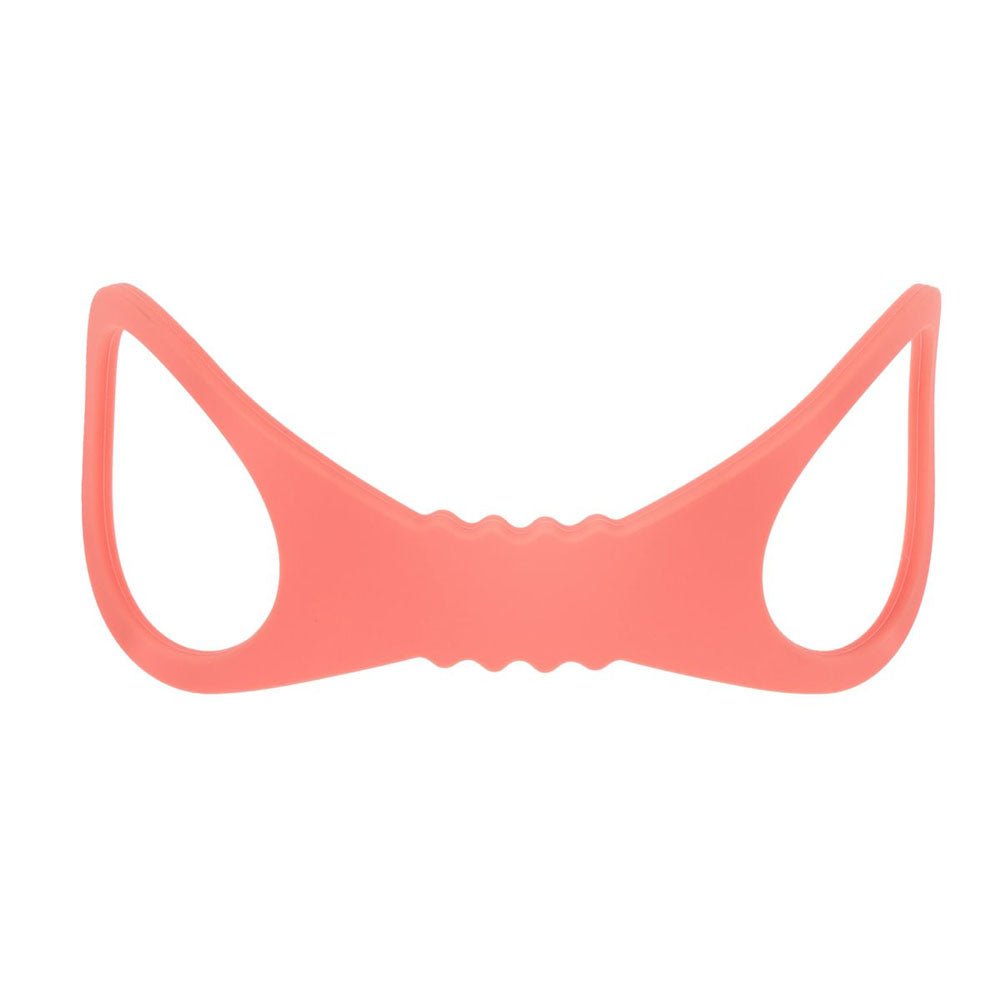 Sex & Mischief Peaches n CreaMe Large Silicone Cuffs - Peach Large Silicone Restraints - BONDAGE - TOYS - Mr and Mrs D's