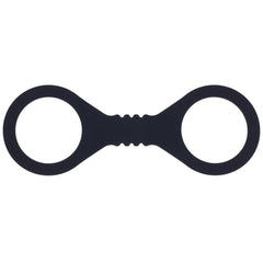 Sex & Mischief Shadow Small Silicone Cuffs - Black Small Restraints - BONDAGE - TOYS - Mr and Mrs D's