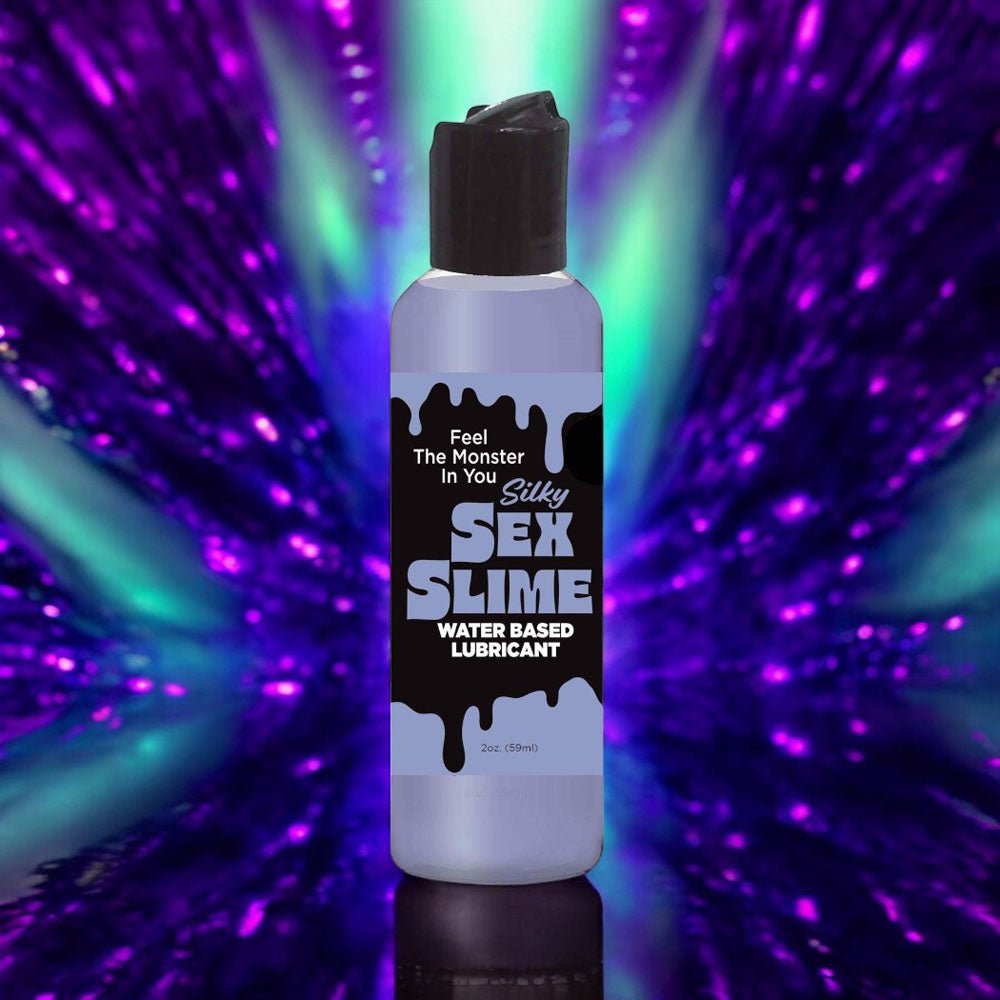Sex Slime Cum Style Creature Lube - Purple Purple Water Based Lubricant - 60 ml Bottle - Mr and Mrs D's