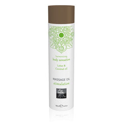 SHIATSU Massage Oil - Stimulation - Lotus & Coconut Scented - 100 ml - Mr and Mrs D's