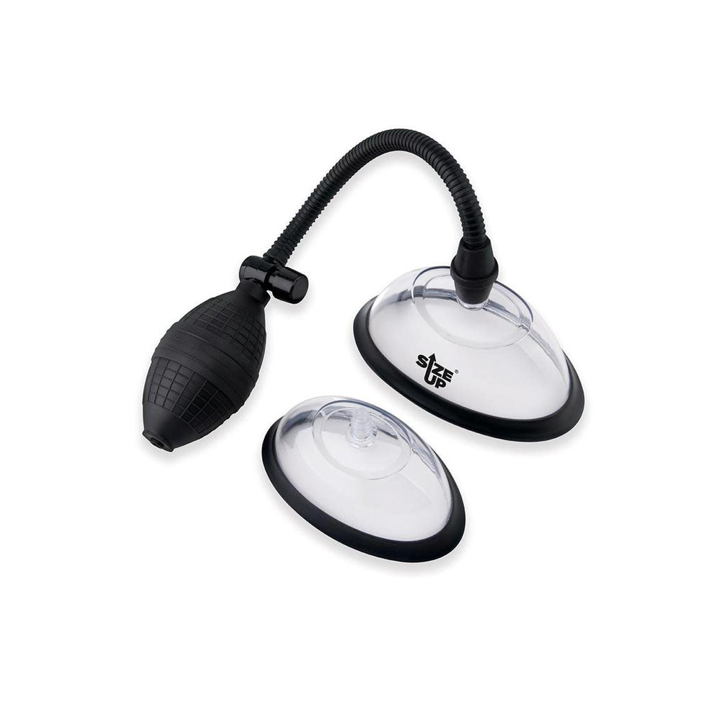 Size Up Classic Pussy Pump with 2 Chambers - Vagina Pump with 2 Interchangeable Chambers - PUMPS - Mr and Mrs D's
