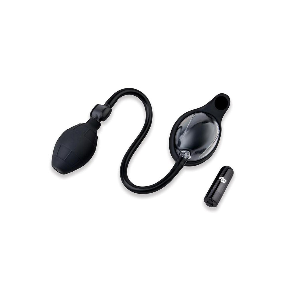 Size Up Vibrating Mini Pussy & Clitoral Pump - Clear USB Rechargeable Vibrating Vaginal Pump - PUMPS - Mr and Mrs D's