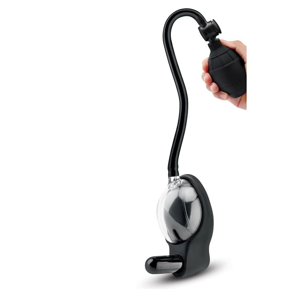 Size Up Vibrating Mini Pussy & Clitoral Pump - Clear USB Rechargeable Vibrating Vaginal Pump - PUMPS - Mr and Mrs D's