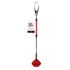 S&M Exs & Ohs Kiss Crop - Red Silicone Tipped Crop Whip - Mr and Mrs D's