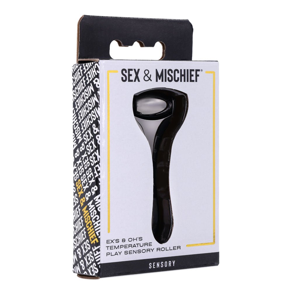 S&M Exs & Ohs Temperature Play Sensory Roller - Gunmetal Roller - BONDAGE - TOYS - Mr and Mrs D's