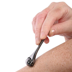 S&M Exs & Ohs Temperature Play Sensory Roller - Gunmetal Roller - BONDAGE - TOYS - Mr and Mrs D's