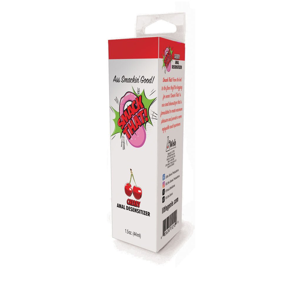 Smack That! Anal Desensitiser - Cherry - Cherry Flavoured Anal Desensitiser - 44 ml Tube - Mr and Mrs D's