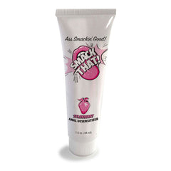 Smack That! Anal Desensitiser - Strawberry - Strawberry Flavoured Anal Desensitiser - 44 ml Tube - Mr and Mrs D's
