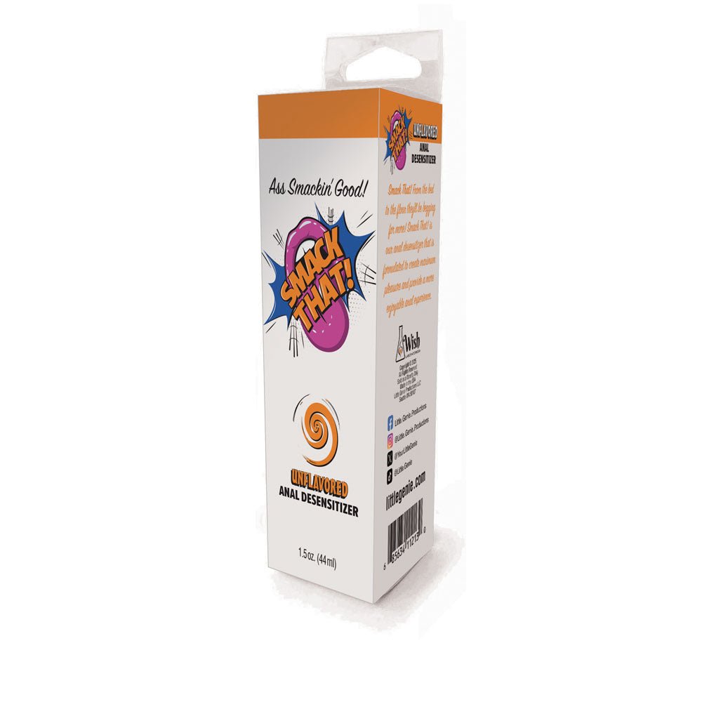 Smack That! Anal Desensitiser - Unflavoured - Unflavoured Anal Desensitiser - 44 ml Tube - Mr and Mrs D's