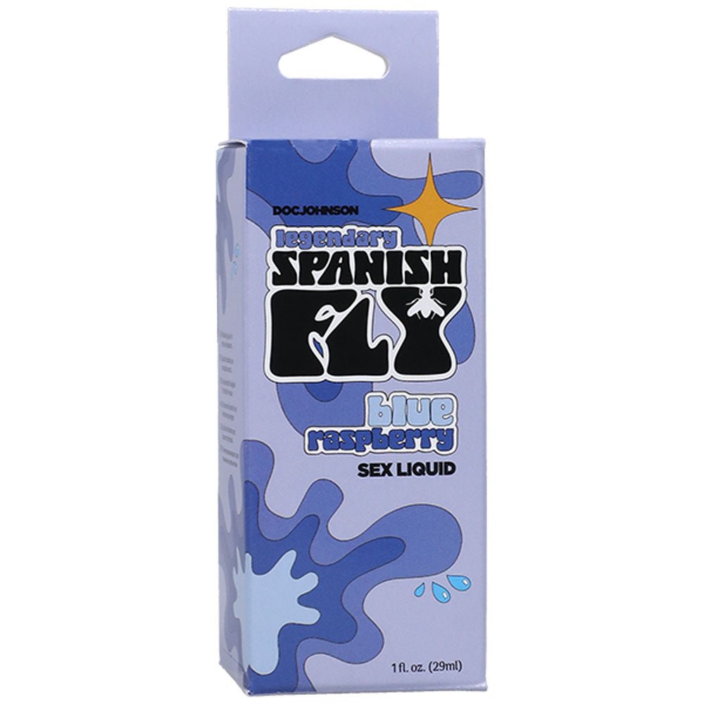Spanish Fly Sex Liquid - Blue Raspberry - Aphrodisiac Enhancer - 29 ml Bottle - ENHANCERS - Mr and Mrs D's