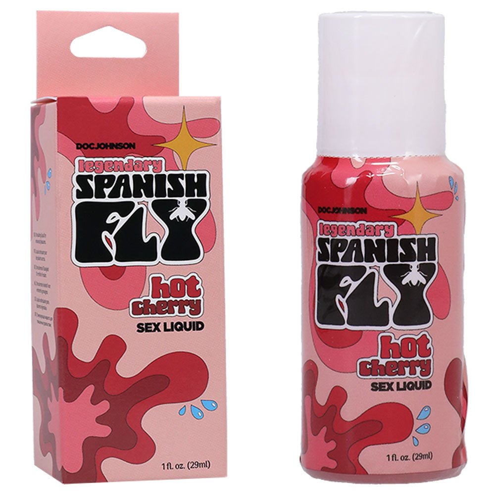 Spanish Fly Sex Liquid - Hot Cherry - Aphrodisiac Enhancer - 29 ml Bottle - ENHANCERS - Mr and Mrs D's