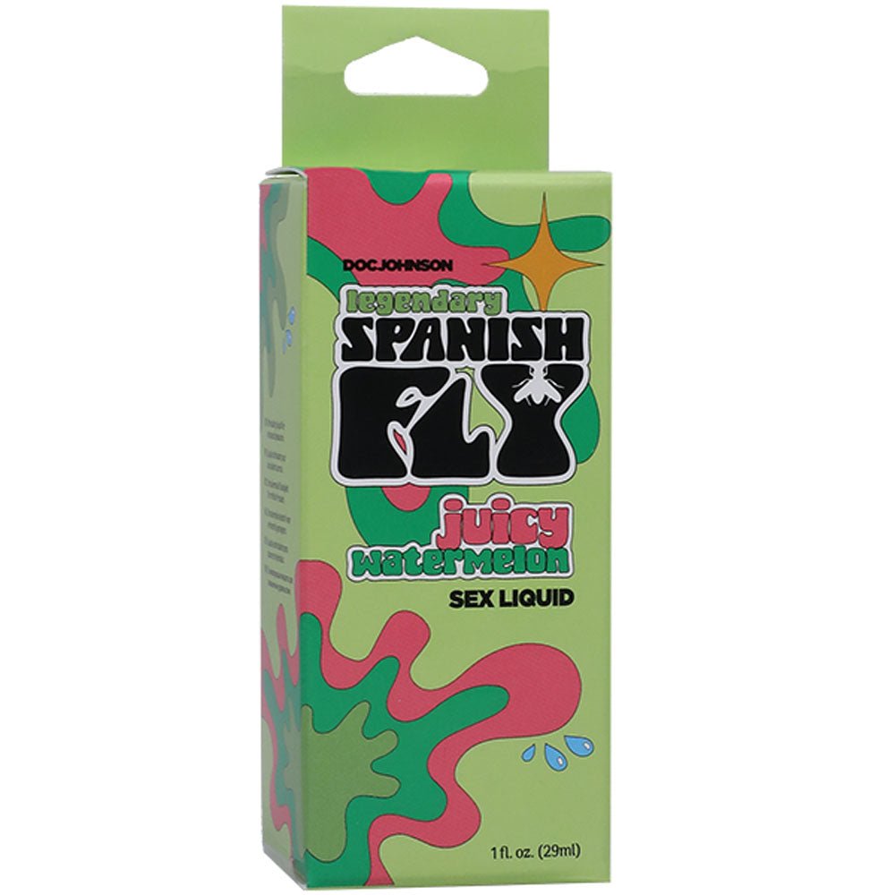Spanish Fly Sex Liquid - Juicy Watermelon - Aphrodisiac Enhancer - 29 ml Bottle - ENHANCERS - Mr and Mrs D's