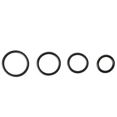 SPORTSHEETS Rubber O - Ring 4 Pack - Mr and Mrs D's