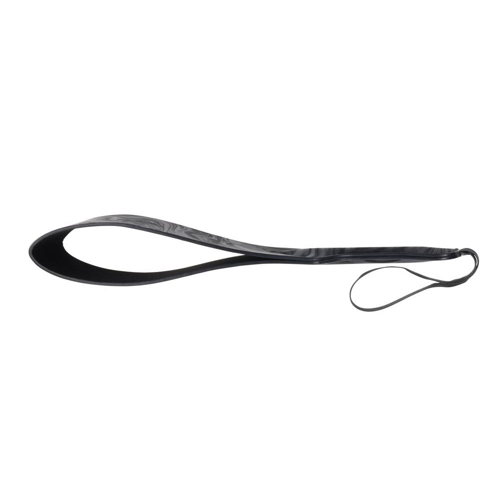 SPORTSHEETS Velvet Noir Loop Paddle - Black 42 cm Paddle - Mr and Mrs D's