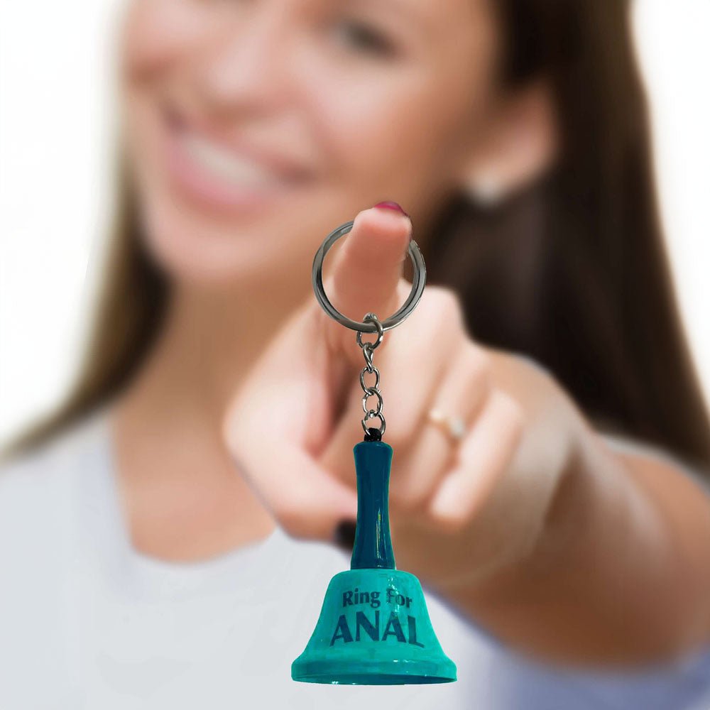 Super Fun Key Chain - Ring For Anal - Novelty Bell Keychain - NOVELTIES - Mr and Mrs D's