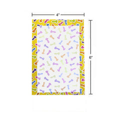 Super Fun Penis Notepad - Novelty Notepad - 100 Pages - Mr and Mrs D's