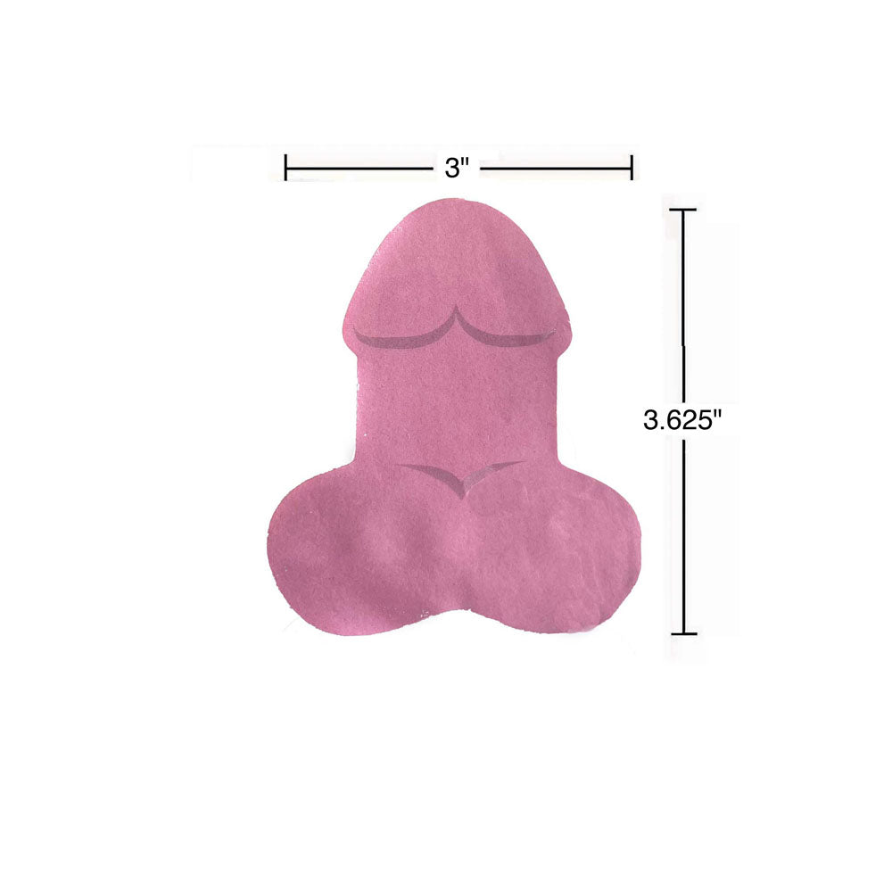 Super Fun Penis Sticky Notes - Multi Coloured Novelty Sticky Notes - 100 Pack - Mr and Mrs D's
