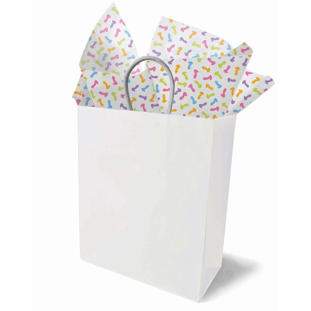 Super Fun Penis Tissue Paper Sheets - Novelty Decoration Sheets - 6 Pack - Mr and Mrs D's