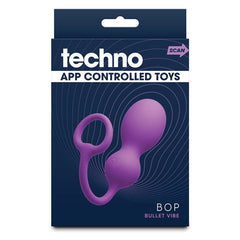 Techno - Bop - Purple USB Rechargeable Vibrating Kegel Exerciser with App Contol - KEGEL TOYS - Mr and Mrs D's