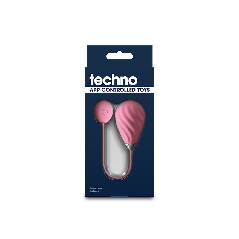 Techno - Kandi - Pink USB Rechargeable Vibrating Egg with App Control - BULLETS & EGGS - Mr and Mrs D's