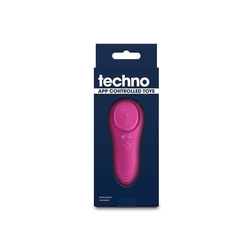 Techno - Lucy - Magenta - Magenta USB Rechargeable Panty Vibrator with App Control - STIMULATORS - Mr and Mrs D's