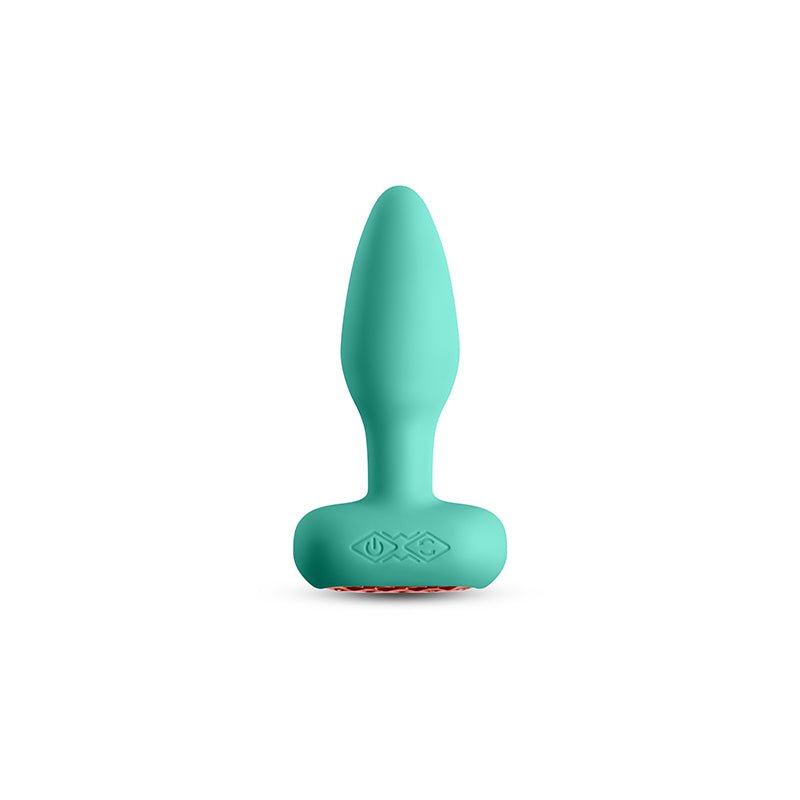 Techno - Prism - Teal 10.9 cm USB Rechargeable Butt Plug with App Control - ANAL TOYS - Mr and Mrs D's