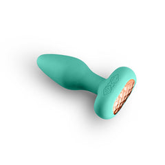 Techno - Prism - Teal 10.9 cm USB Rechargeable Butt Plug with App Control - ANAL TOYS - Mr and Mrs D's
