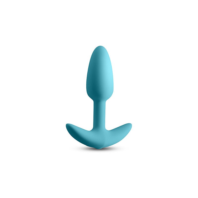 Techno - Trance - Blue 10.9 cm USB Rechargeable Butt Plug with App Control - ANAL TOYS - Mr and Mrs D's