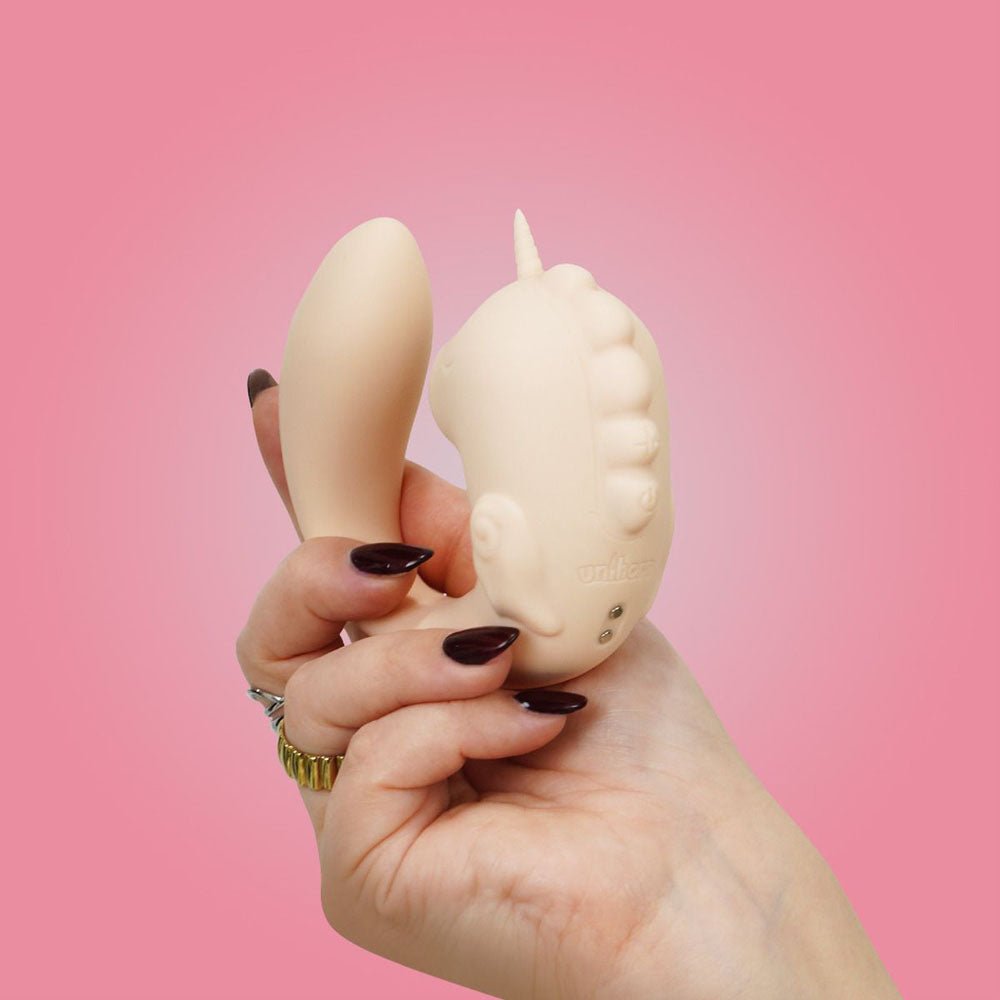 Unihorn - C Horse - Coral Throb - Coral USB Rechargeable Dual Unicorn Vibrator - VIBRATORS - Mr and Mrs D's