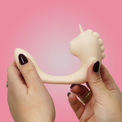 Unihorn - C Horse - Coral Throb - Coral USB Rechargeable Dual Unicorn Vibrator - VIBRATORS - Mr and Mrs D's
