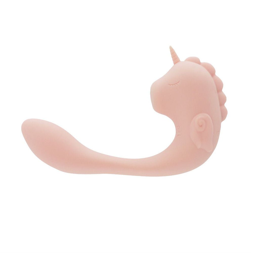 Unihorn - C Horse - Coral Throb - Coral USB Rechargeable Dual Unicorn Vibrator - VIBRATORS - Mr and Mrs D's