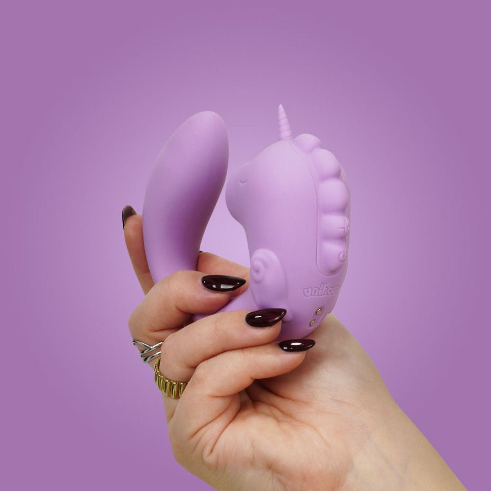 Unihorn - C Horse - Marina Lilac - Lilac USB Rechargeable Dual Unicorn Vibrator - Mr and Mrs D's