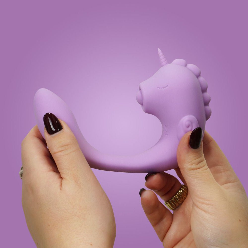Unihorn - C Horse - Marina Lilac - Lilac USB Rechargeable Dual Unicorn Vibrator - Mr and Mrs D's