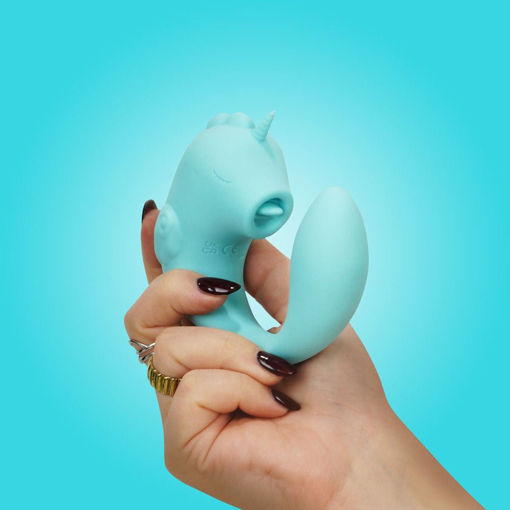Unihorn - C Horse - Ocean Peak - Ocean Peak USB Rechargeable Dual Unicorn Vibrator - VIBRATORS - Mr and Mrs D's