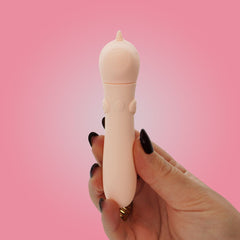 Unihorn - USB Bullet - Heart Throb - Coral USB Rechargeable Vibrating Bullet - BULLETS & EGGS - Mr and Mrs D's